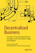 Cover: Decentralized Business - APress