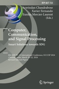 Cover: Computer, Communication, and Signal Processing. Smart Solutions Towards SDG - Springer