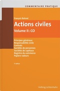 Cover: Commentaire pratique Actions civiles - Helbing & Lichtenhahn
