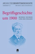 Cover: Begriffsgeschichte um 1900 - Meiner