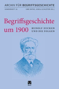 Enlarge image Cover: Begriffsgeschichte um 1900 - Meiner