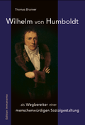 Cover: Wilhlem von Humboldt - Edition Immanente