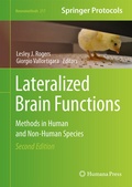 Cover: Lateralized Brain Functions - Springer