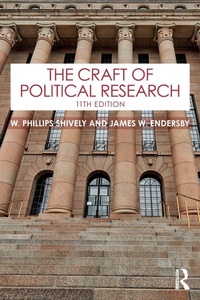 Enlarge image Cover: The Craft of Political Research - Routledge