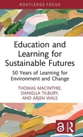Cover: Education and Learning for Sustainable Futures - Routledge