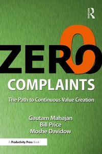 Abbildung von: Zero Complaints - Productivity Press