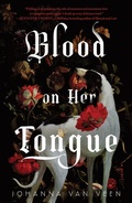Cover: Blood on Her Tongue - Poisoned Pen Press