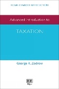 Cover: Advanced Introduction to Taxation - Edward Elgar Publishing