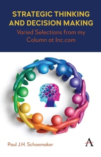 Abbildung von: Strategic Thinking and Decision Making - Anthem Press