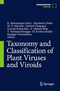 Enlarge image Cover: Taxonomy and Classification of Plant Viruses and Viroids - Springer