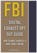 Cover: FBI Digital Exhaust Opt Out Guide - Conflict Research Group