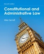 Cover: Constitutional and Administrative Law - Pearson Education Limited