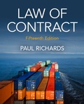 Cover: Contract Law - Pearson Education Limited