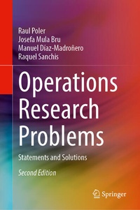 Enlarge image Cover: Operations Research Problems - Springer