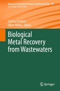 Cover: Biological Metal Recovery from Wastewaters - Springer