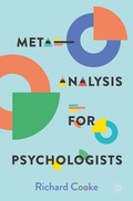 Cover: Meta-Analysis for Psychologists - Palgrave Macmillan