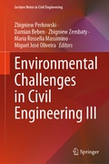 Cover: Environmental Challenges in Civil Engineering III - Springer