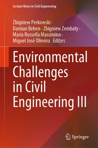 Enlarge image Cover: Environmental Challenges in Civil Engineering III - Springer