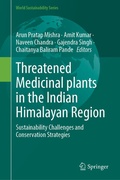 Cover: Threatened Medicinal Plants in the Indian Himalayan Region - Springer