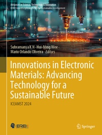 Abbildung von: Innovations in Electronic Materials: Advancing Technology for a Sustainable Future - Springer