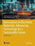 Cover: Innovations in Electronic Materials: Advancing Technology for a Sustainable Future - Springer