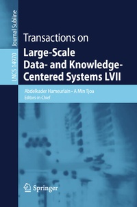 Abbildung von: Transactions on Large-Scale Data- and Knowledge-Centered Systems LVII - Springer