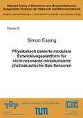 Cover: Physikalisch basierte modulare Entwicklungsplattform f&uuml;r nicht-resonante miniaturisierte photoakustische Gas-Sensoren - Shaker