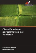 Cover: Classificazione agroclimatica del Pakistan - Edizioni Sapienza