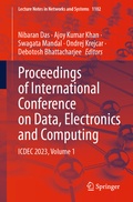 Cover: Proceedings of International Conference on Data, Electronics and Computing - Springer