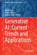 Cover: Generative AI: Current Trends and Applications - Springer