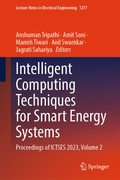 Cover: Intelligent Computing Techniques for Smart Energy Systems - Springer