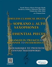 Abbildung von: Timeless Classical Duets for Soprano & Alto Saxophones - Glissato Edizioni Musicali