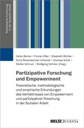 Cover: Partizipative Forschung und Empowerment - Juventa Verlag ein Imprint der Beltz Verlagsgruppe GmbH & Co. KG