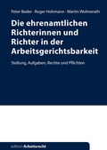 Cover: Die ehrenamtlichen Richterinnen und Richter in der Arbeitsgerichtsbarkeit - Delgany Publishing