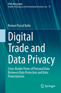 Abbildung von: Digital Trade and Data Privacy - Springer