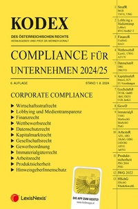 Abbildung von: KODEX Compliance für Unternehmen 2024/25 - inkl. App - LexisNexis ARD ORAC