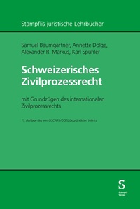 Abbildung von: Schweizerisches Zivilprozessrecht - Stämpfli Verlag
