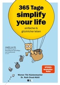 Cover: 365 Tage simplify your life - Next Level Verlag