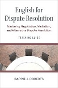 Cover: The Teaching Guide for English for Dispute Resolution - The University of Michigan Press