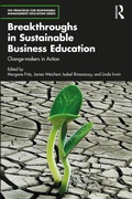 Cover: Breakthroughs in Sustainable Business Education - Routledge