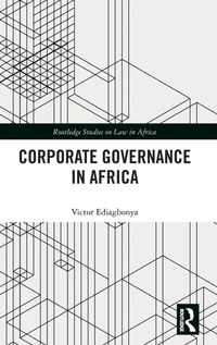 Abbildung von: Corporate Governance in Africa - Routledge
