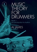 Cover: Music theory for drummers Book 1 - Al James Music