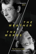 Cover: The Weather and the Words - Wilfrid Laurier University Press