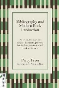 Abbildung von: Bibliography and Modern Book Production - Wits University Press