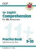 Cover: 11+ GL English Comprehension Practice Book & Assessment Tests - Ages 9-10 (with Online Edition) - Coordination Group Publications Ltd (CGP)