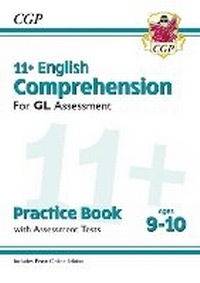 Enlarge image Cover: 11+ GL English Comprehension Practice Book & Assessment Tests - Ages 9-10 (with Online Edition) - Coordination Group Publications Ltd (CGP)
