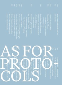 Enlarge image Cover: As for Protocols - Amherst College Press