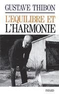 Cover: L'Equilibre et l'harmonie - Fayard