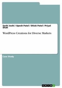 Abbildung von: WordPress Creations for Diverse Markets - GRIN Verlag