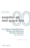 Cover: Air Defence Identification Zones and Maritime Frontier Disputes - Brill